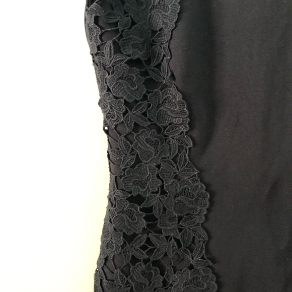 Ted Baker London Fitted Black Lace Mini Dress Size 1 (US 4) - Picture 9 of 15